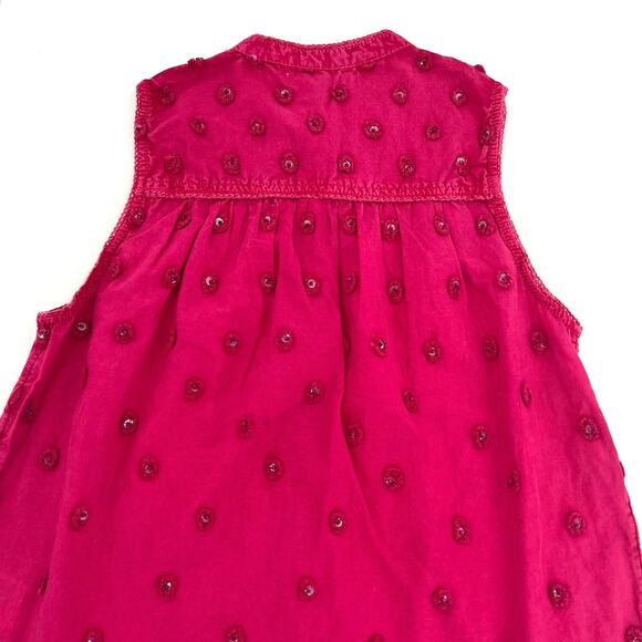 Anthropologie Pilcro and the Letterpress women’s sleeveless button front blouse - Picture 4 of 10